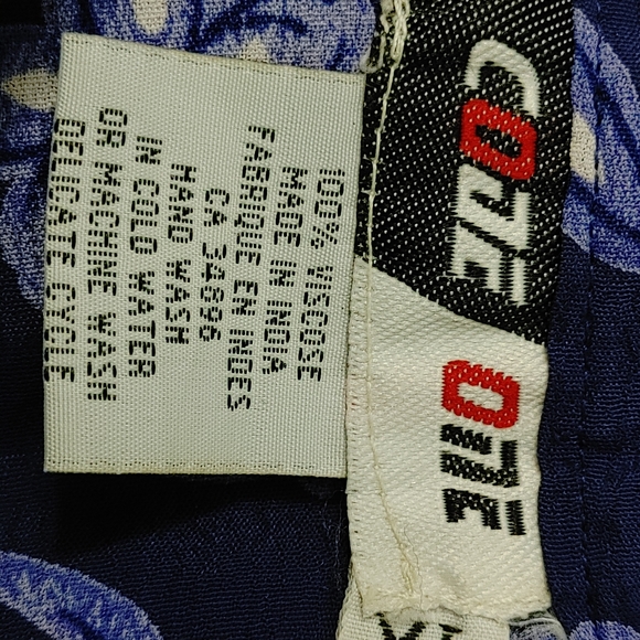 Code One Floral Wrap Skirt Midi Size XL - Picture 4 of 9